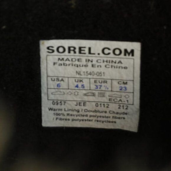 Sorel Joan of Arctic Women's Size 6 Brown Black Waterproof Insulate Winter Boots - Picture 9 of 9